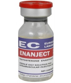 EnanJect, Testosterone Enanthate, EUROCHEM, 2500mg/10ml