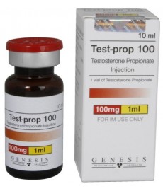 Test - Prop 100, Testosterona Propionato, Genesis, 100 mg/ml, 10ml