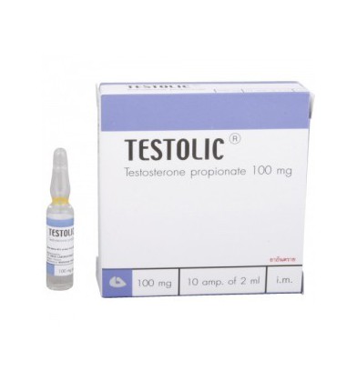Testolic Body Research (Testosterone Propionate), 100 mg / amp., 1 amp