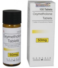 Oxymetholone Genesis, 100 tabs / 50 mg