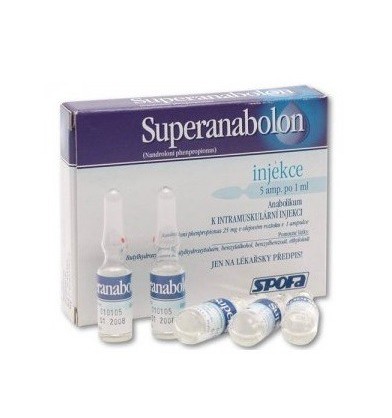 Superanabolon (Nandrolone Phenylpropionate) 25 mg / amp., 5 amps