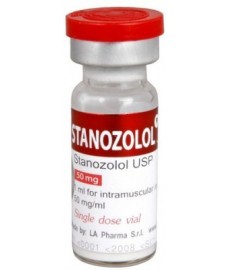 Stanozolol La Pharma 50mg/amp. Substance: Stanozolol injection.