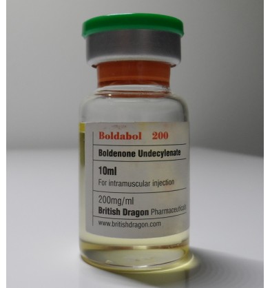 Boldabol 200 (Boldenone Undecylenate) British Dragon,  200 mg / ml, 10ml
