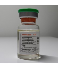 Andropen 275 (Testosterone Mix), 275 mg / 1 ml, 10 ml, British Dragon