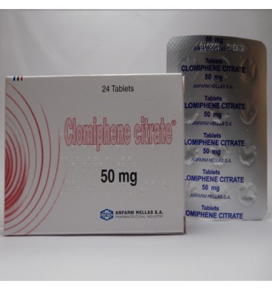 Clomiphene citrate 12 tabs / 50 mg