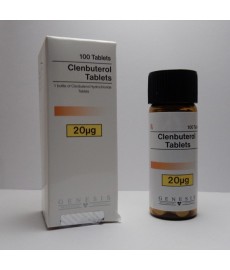 Clenbuterol Tablets Genesis, 100 tabs / 0.02mg