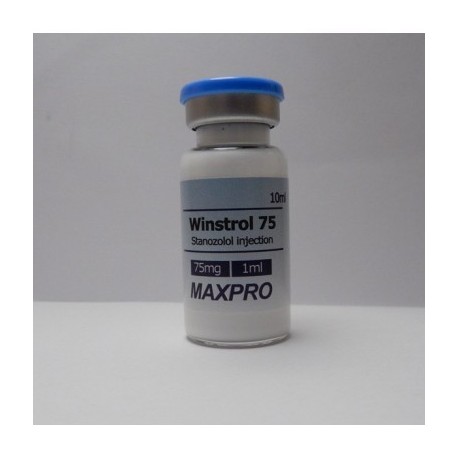 Winstrol (injectable stanozolol) Max Pro, 75 mg/ml (10 ml)