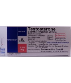 Testosterone Enanthate 250mg/1ml, Rotexmedica - Germany
