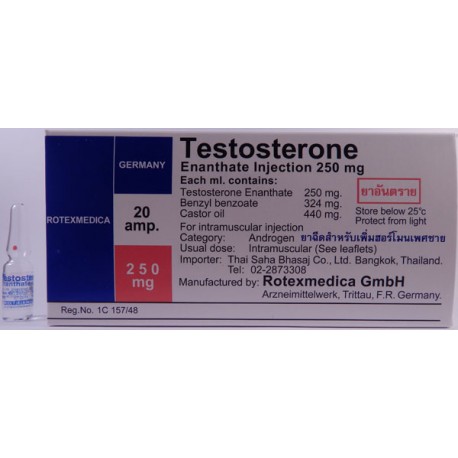 Testosterone enanthate 250mg