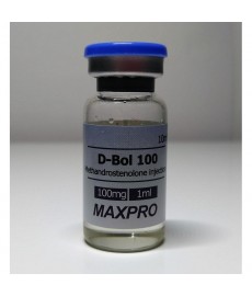 D-Bol 100, Methandienone, Max Pro, 100 mg/ml, 10 ml
