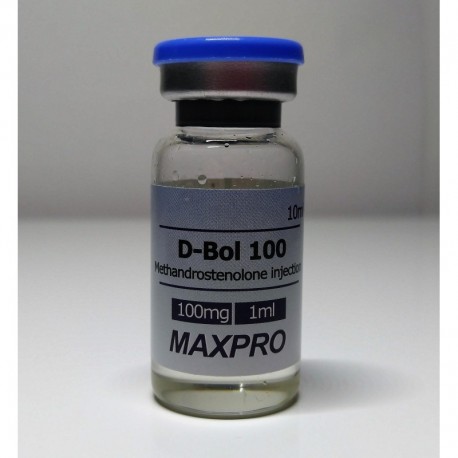 D-Bol 100, Methandienone, Max Pro, 100 mg/ml, 10 ml