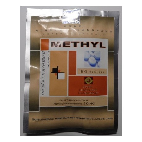 Methyl (Methyltestosterone) Hubei, 50 tabs / 10 mg