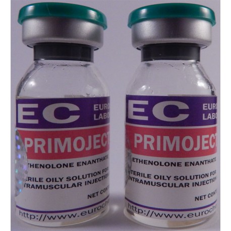 PrimoJect (Methenolone Enanthate) Eurochem, 1000mg/10ml