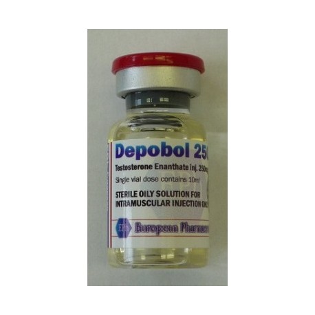 Depobol 250, Testosterone Enanthate, European Pharmaceutical